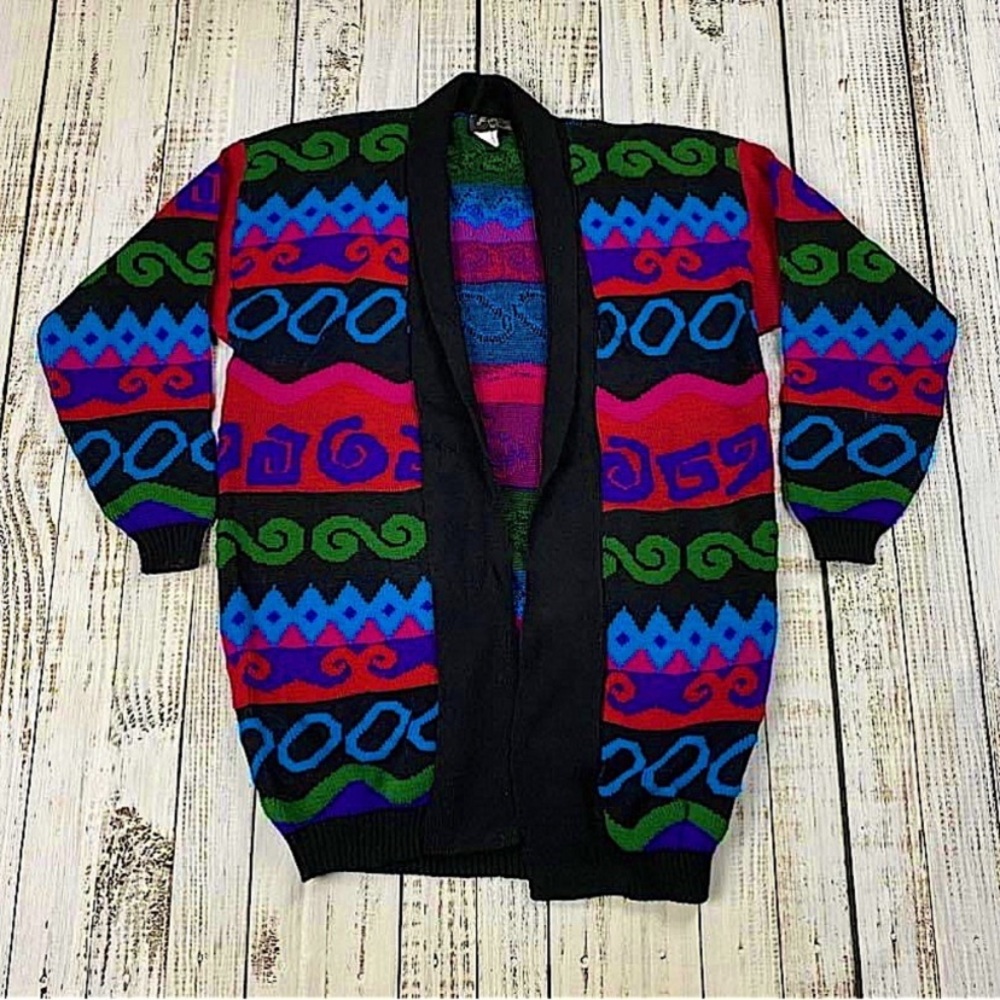 Colorful Patterned Sweater
